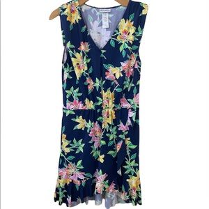 Tommy Bahama Sun Lilies Faux-Wrap Dress/ small